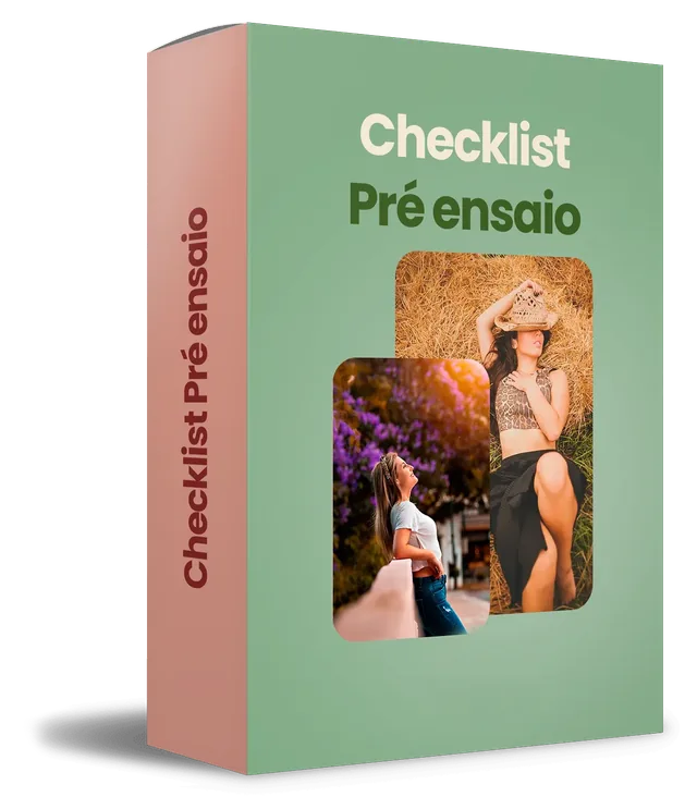 Mockup do bônus: Checklist Pré-ensaio